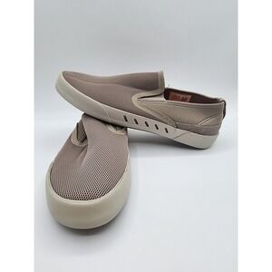 Sperry Mesh Slip On Boat Shoes Tan Beige Size 8